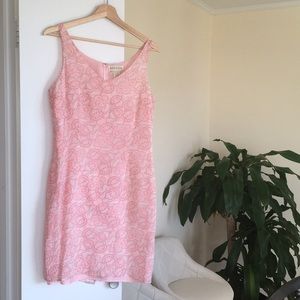 Silk Pink Dress- Fits as Size 8